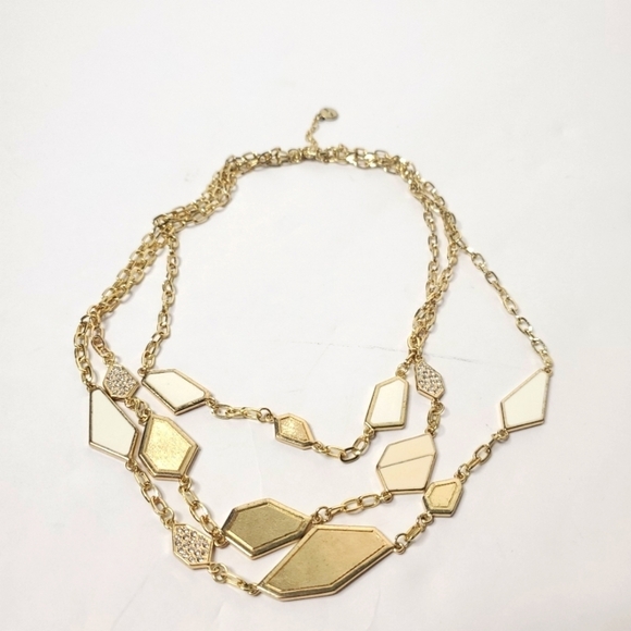 Alfani Women's Layered Necklace Gold Toned - Picture 1 of 4